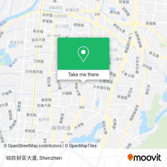 锦胜财富大厦 map