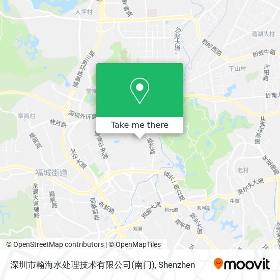 深圳市翰海水处理技术有限公司(南门) map