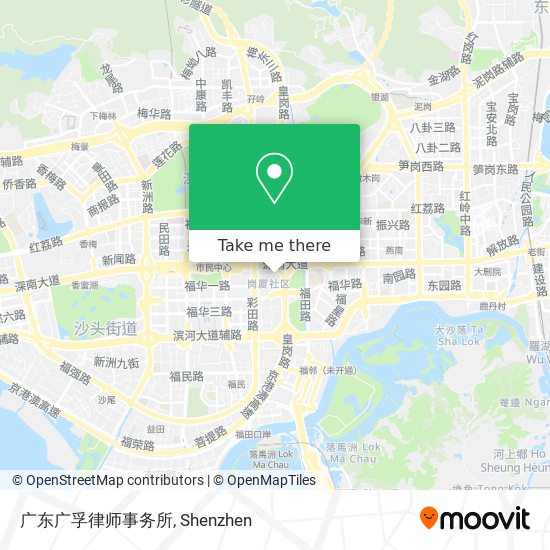 广东广孚律师事务所 map