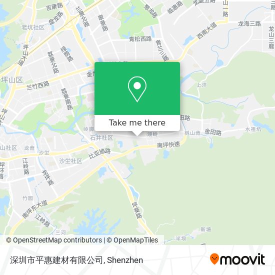 深圳市平惠建材有限公司 map