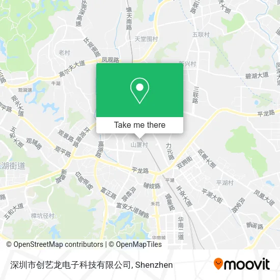 深圳市创艺龙电子科技有限公司 map
