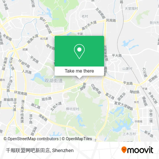 千顺联盟网吧新田店 map