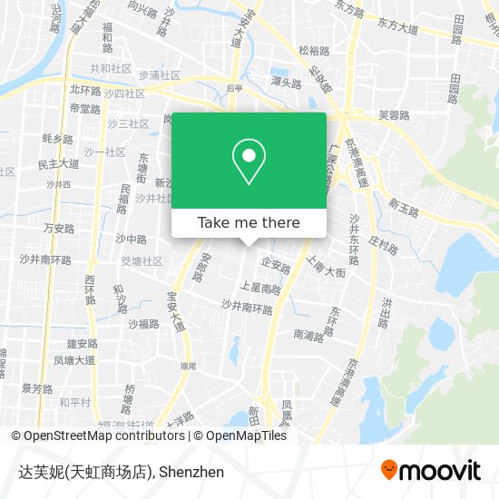 达芙妮(天虹商场店) map