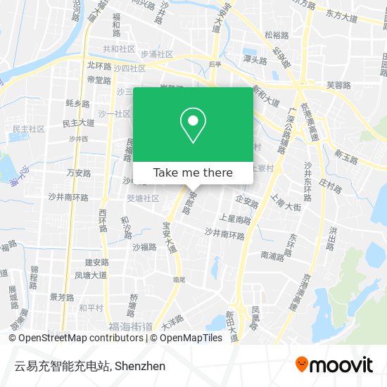 云易充智能充电站 map
