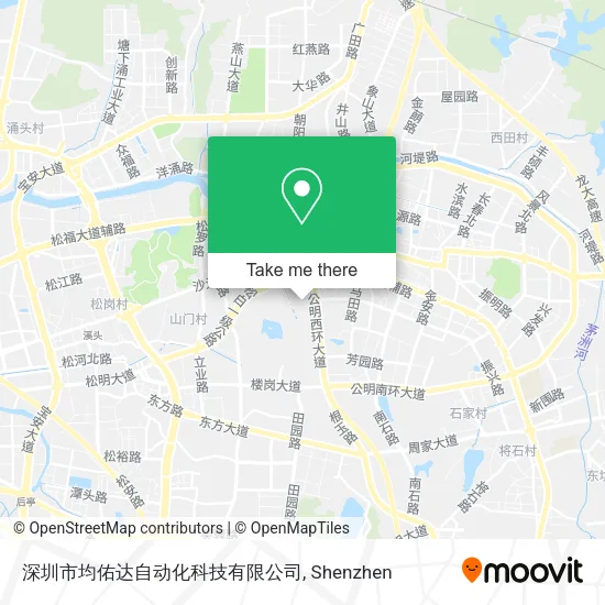 深圳市均佑达自动化科技有限公司 map