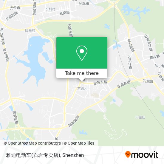 雅迪电动车(石岩专卖店) map