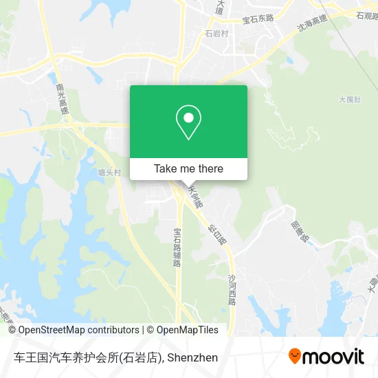 车王国汽车养护会所(石岩店) map
