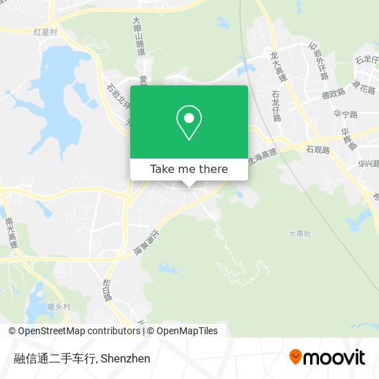 融信通二手车行 map