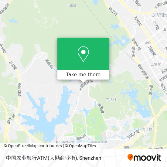 中国农业银行ATM(大勘商业街) map
