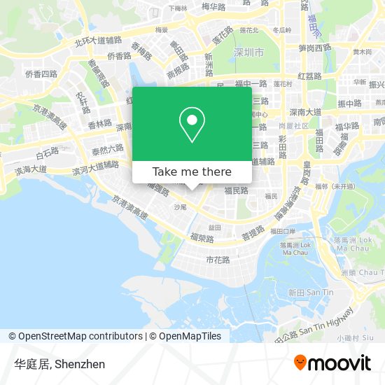 华庭居 map