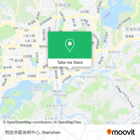 凯悦华庭休闲中心 map