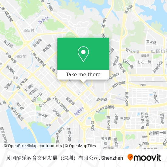 黄冈酷乐教育文化发展（深圳）有限公司 map