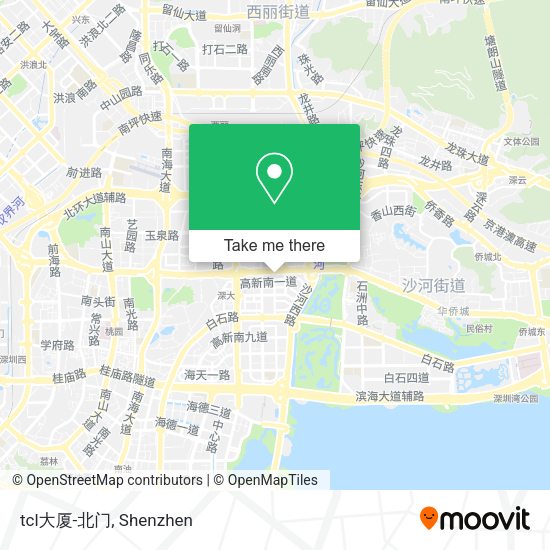 tcl大厦-北门 map