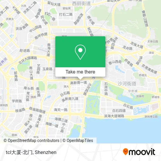 tcl大厦-北门 map