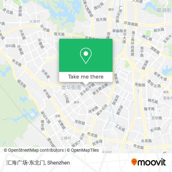 汇海广场-东北门 map