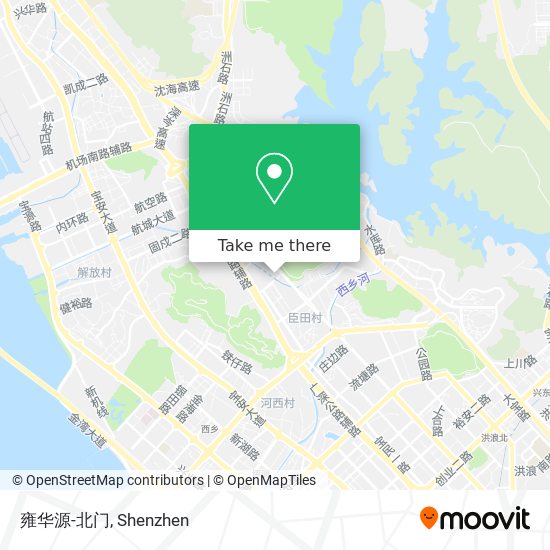 雍华源-北门 map