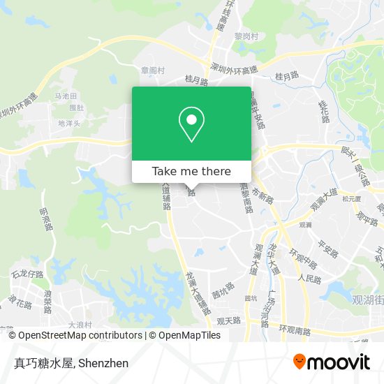 真巧糖水屋 map