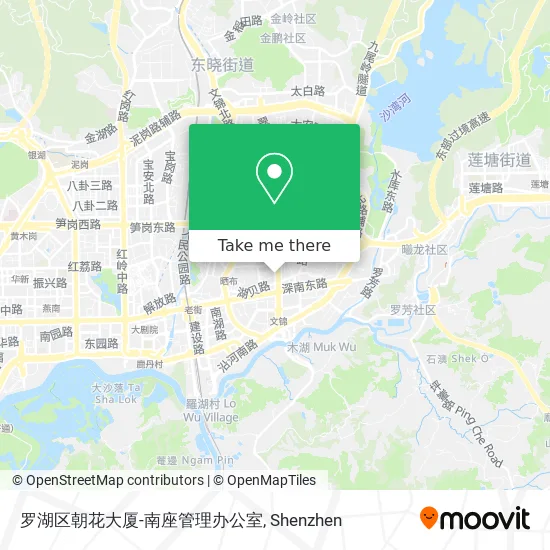 罗湖区朝花大厦-南座管理办公室 map