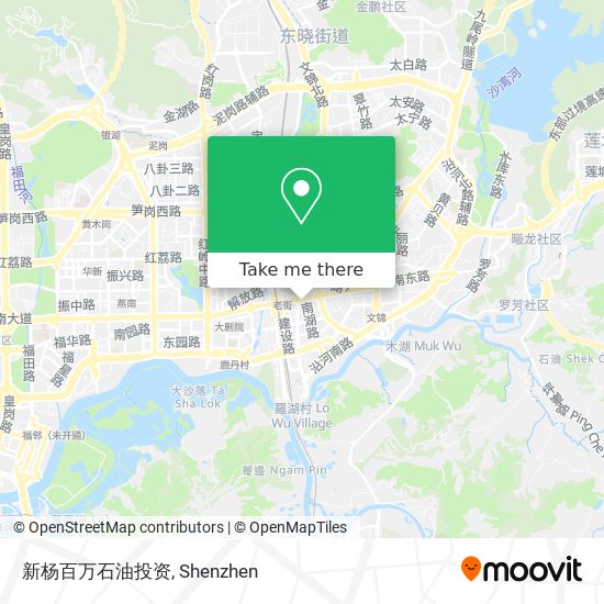 新杨百万石油投资 map