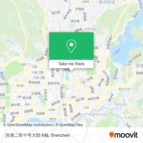 洪湖二街十号大院-8栋 map