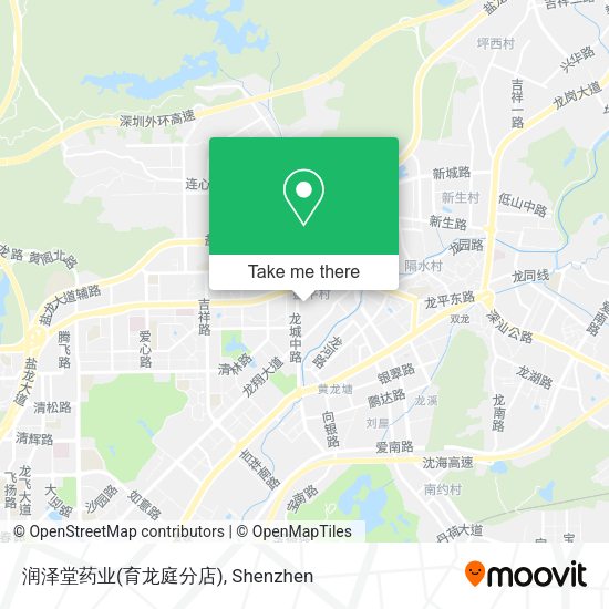 润泽堂药业(育龙庭分店) map