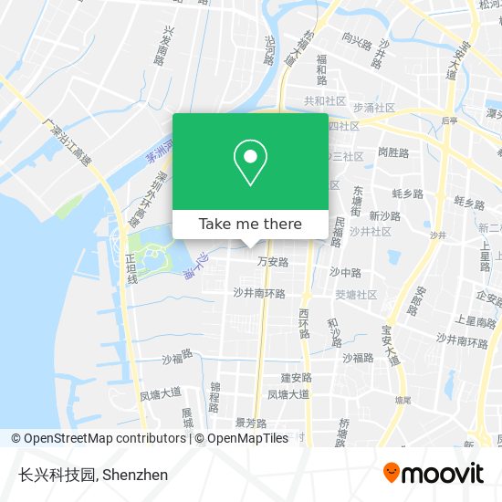 长兴科技园 map