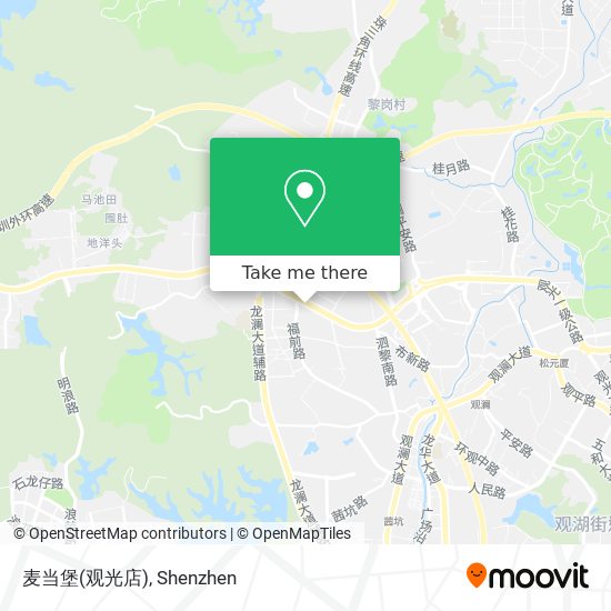 麦当堡(观光店) map