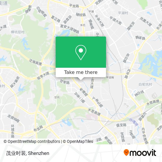 茂业时装 map