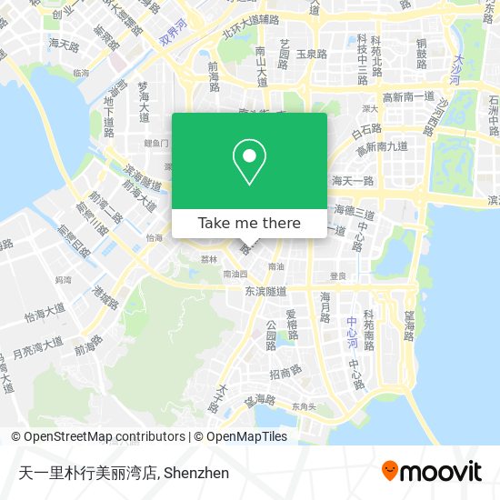 天一里朴行美丽湾店 map