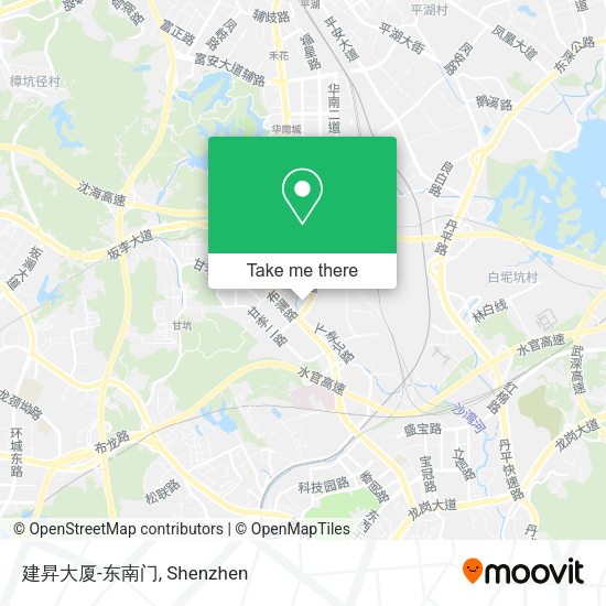 建昇大厦-东南门 map