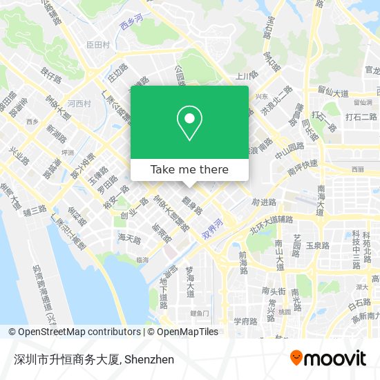 深圳市升恒商务大厦 map