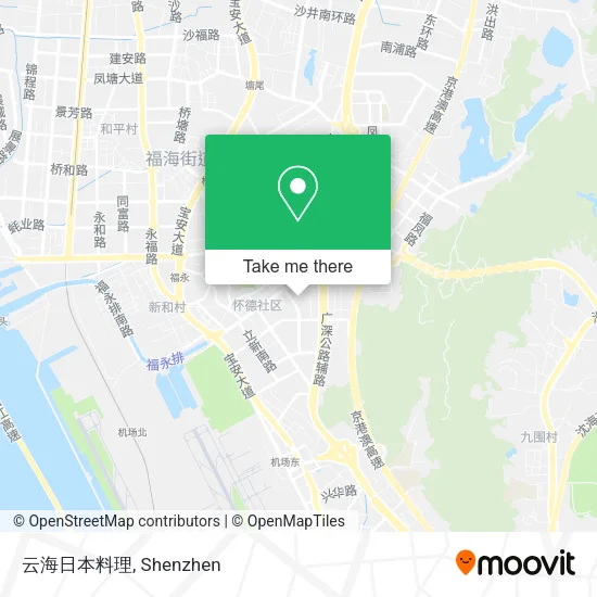 云海日本料理 map