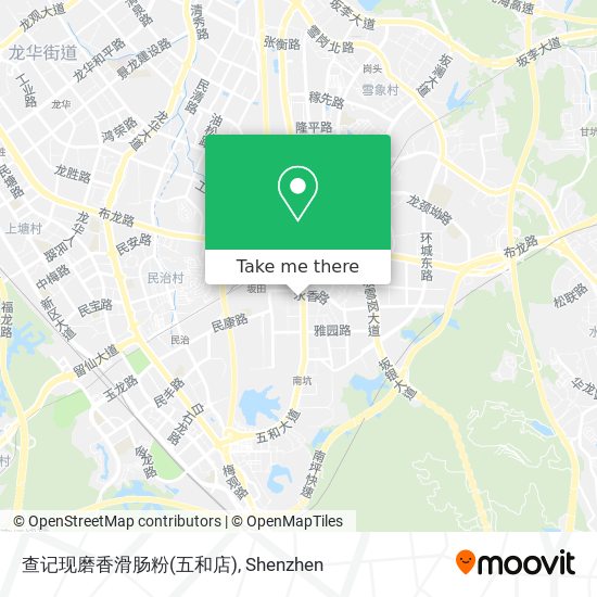 查记现磨香滑肠粉(五和店) map