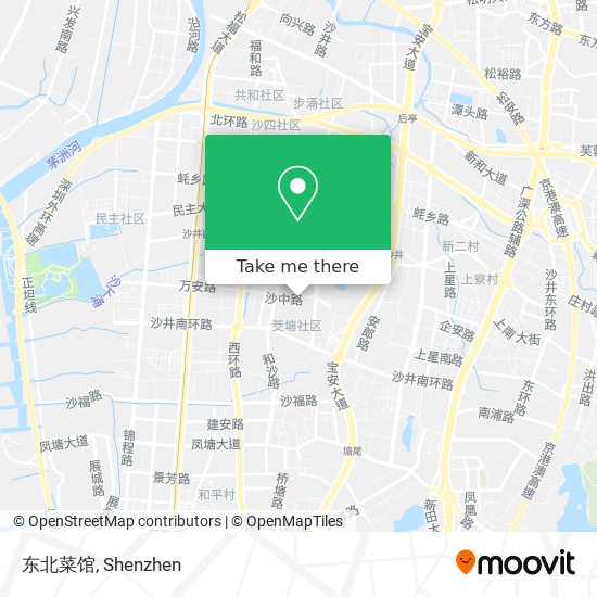 东北菜馆 map