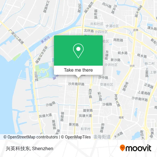 兴英科技东 map