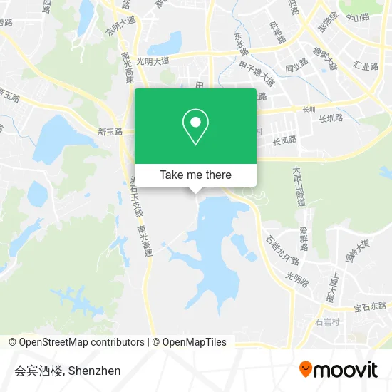 会宾酒楼 map