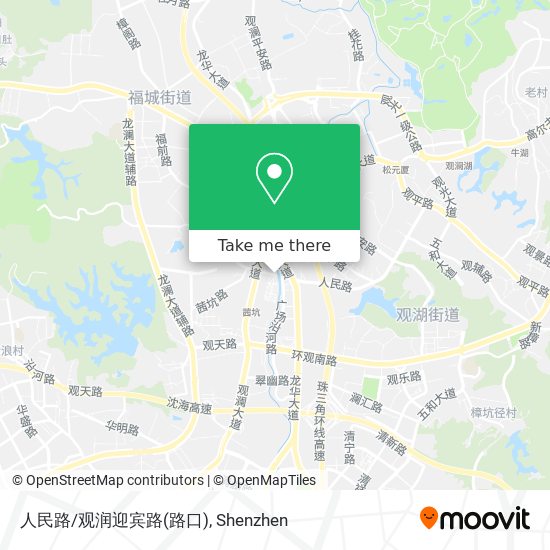 人民路/观润迎宾路(路口) map