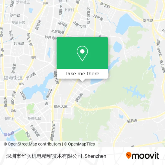 深圳市华弘机电精密技术有限公司 map
