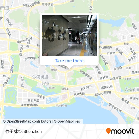 竹子林① map