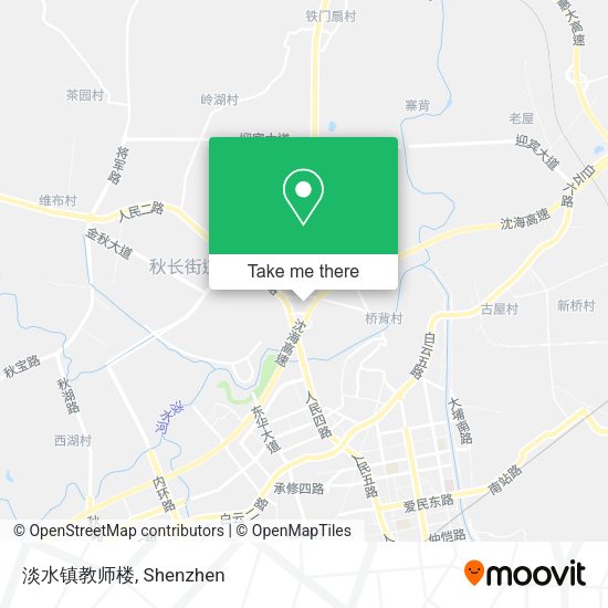 淡水镇教师楼 map