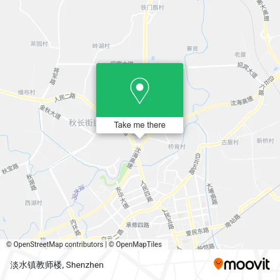 淡水镇教师楼 map