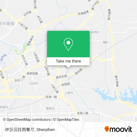 伊莎贝拉西餐厅 map