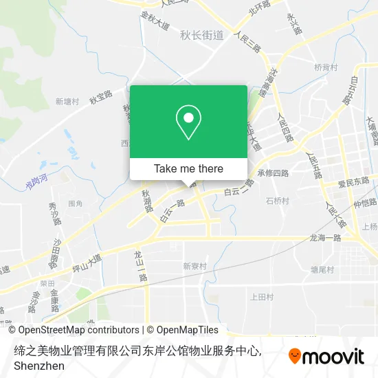 缔之美物业管理有限公司东岸公馆物业服务中心 map