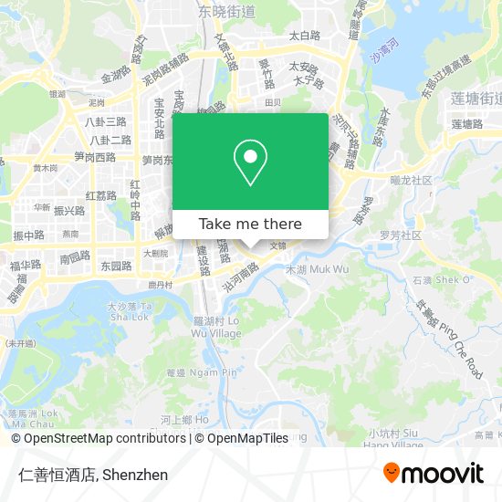 仁善恒酒店 map