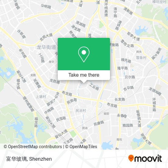 富华玻璃 map