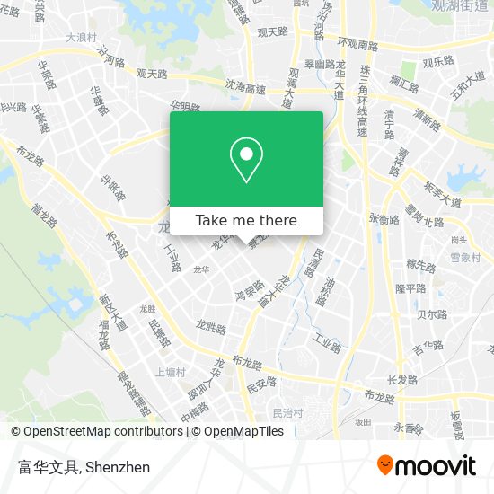 富华文具 map