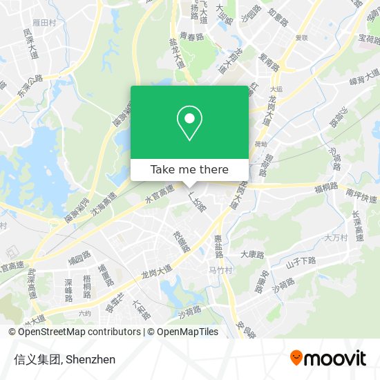 信义集团 map