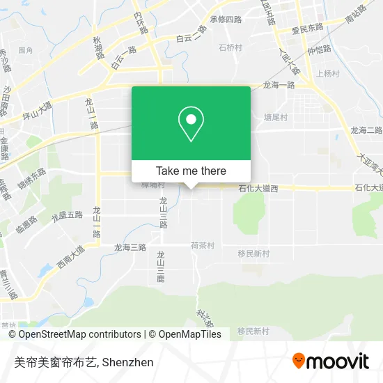 美帘美窗帘布艺 map