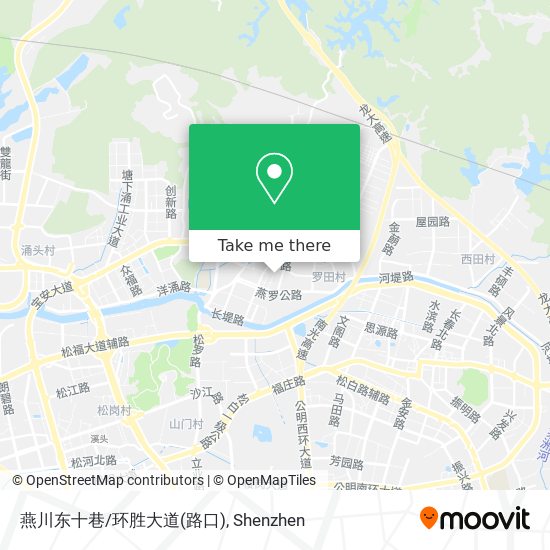 燕川东十巷/环胜大道(路口) map