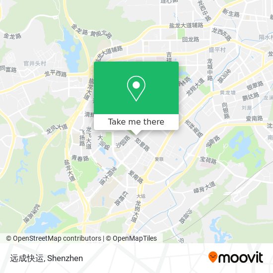 远成快运 map
